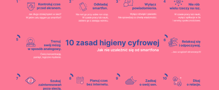Powiększ obraz: 10 zasad higieny cyfrowej